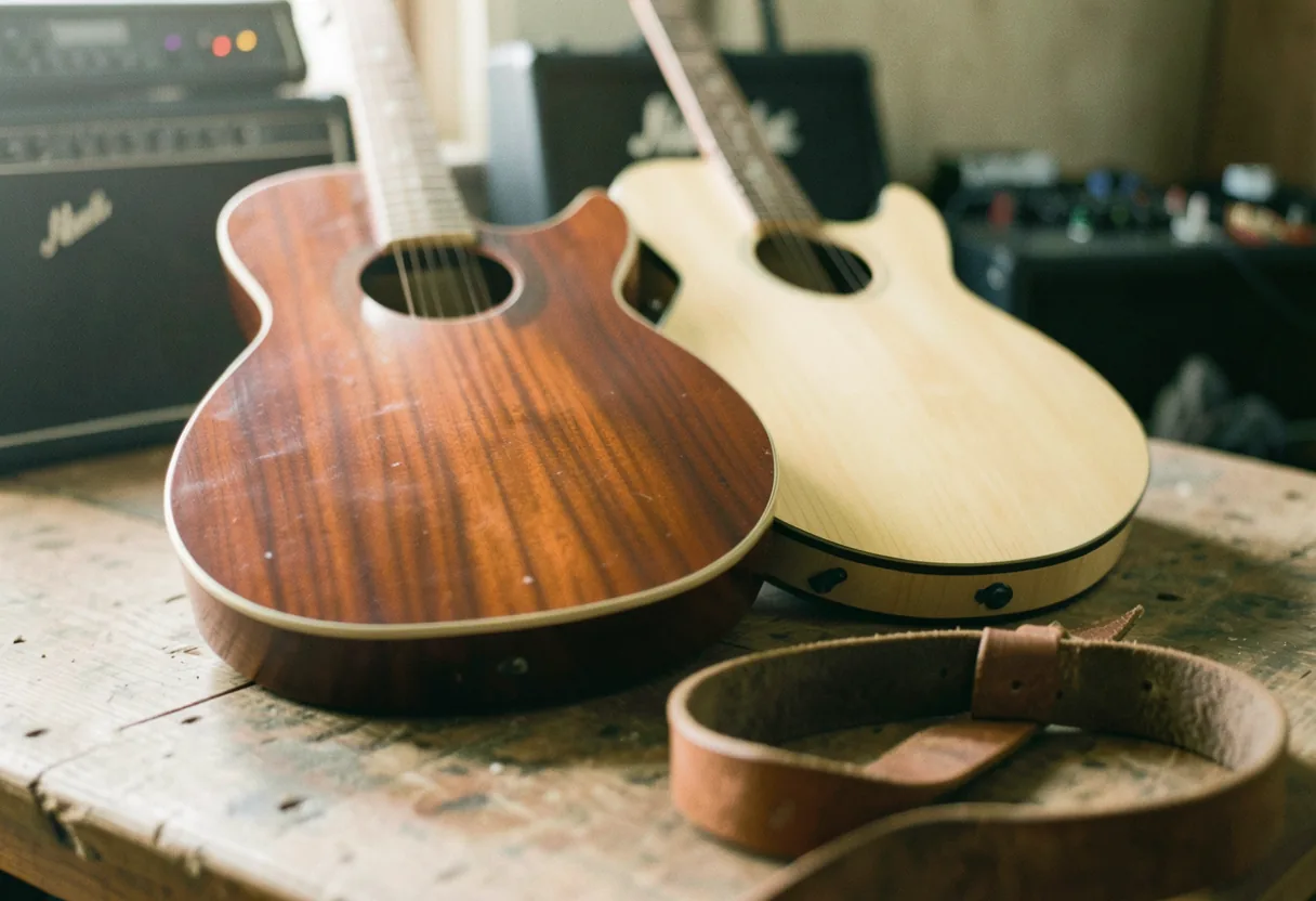 Mahogany vs Alder Guitar Body Tone Difference